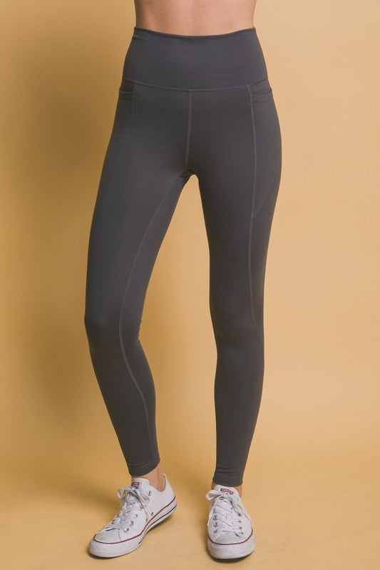Hazel Blues® | Love Tree High Waist Leggings with Side Pockets
