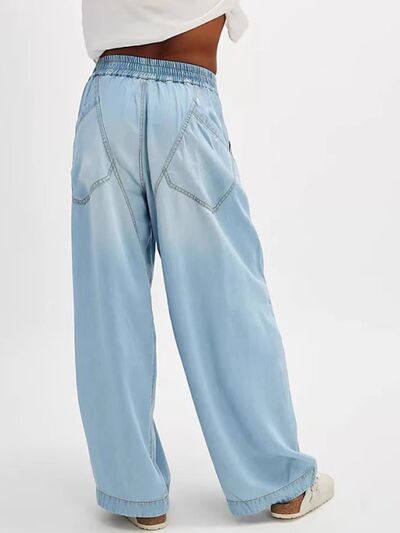 Hazel Blues® | Wide Leg Jeans