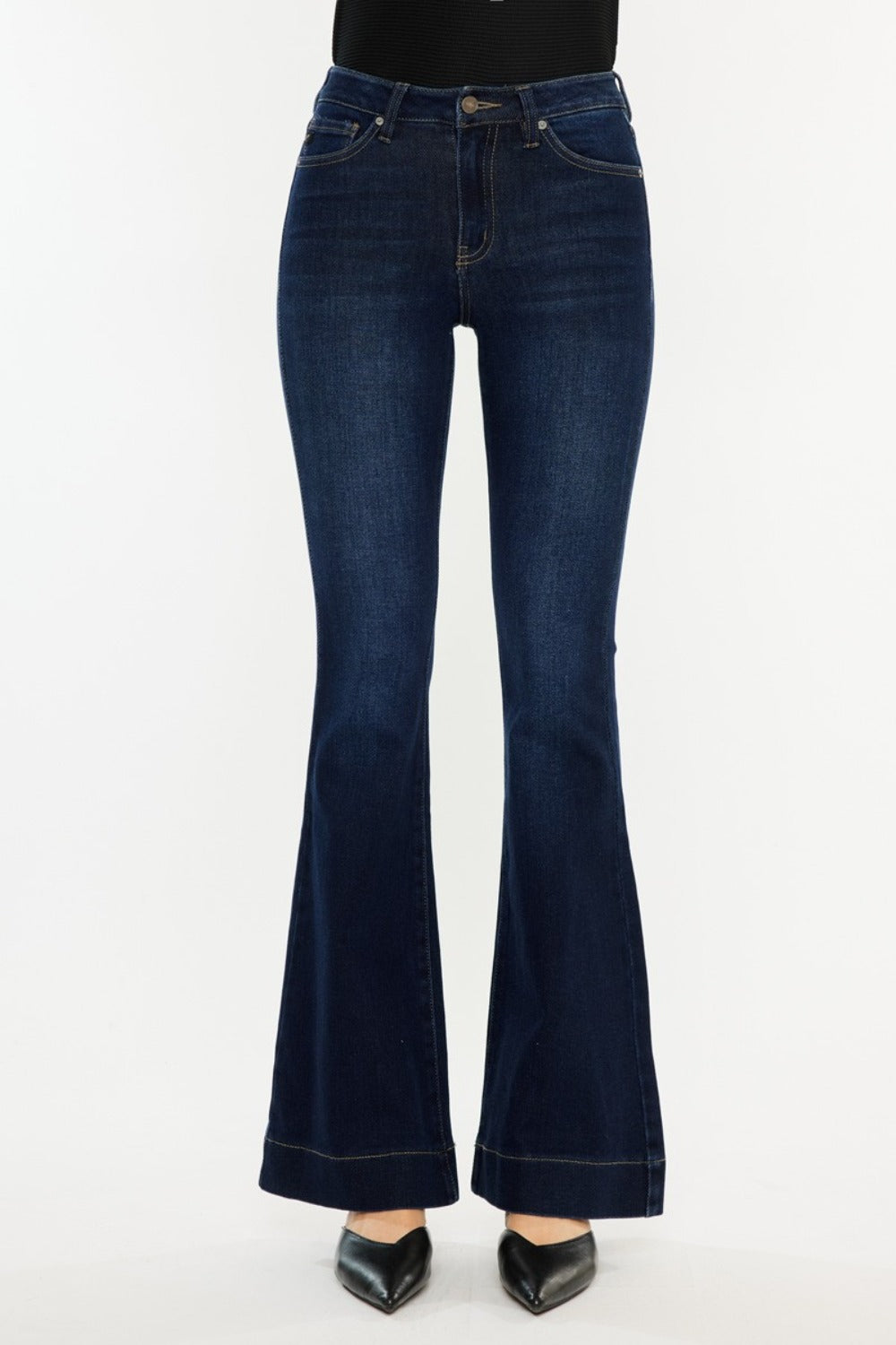 Hazel Blues® | Kancan High Rise Slim Flare Jeans