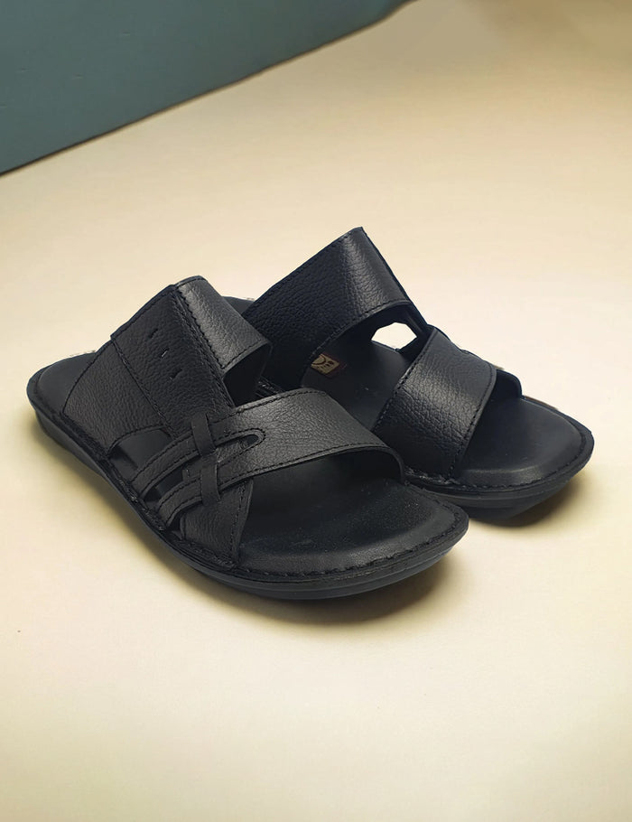 Black | Slipper for men's