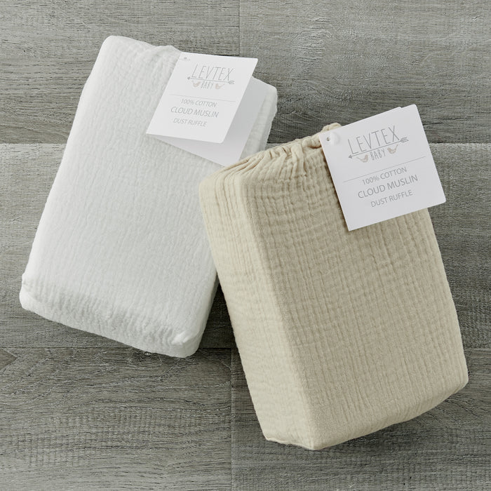 Levtex Home Cloud Muslin Dust Ruffle Dust Ruffles