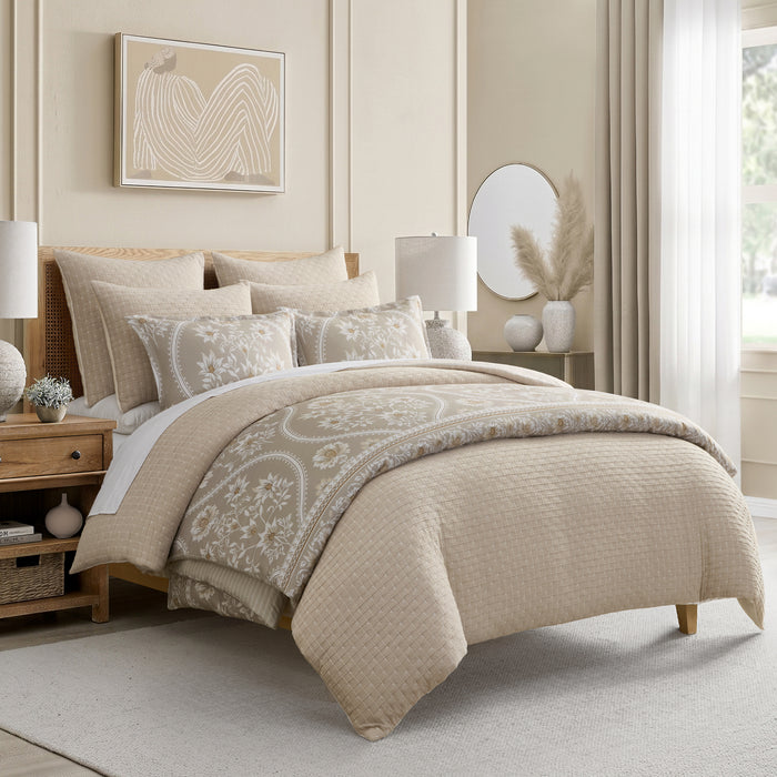 Cross Stitch Duvet Cover Set