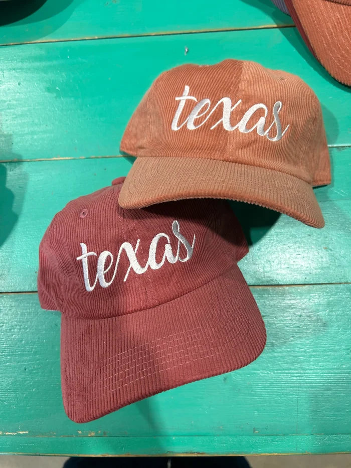 Texas Corduroy Dad Hat