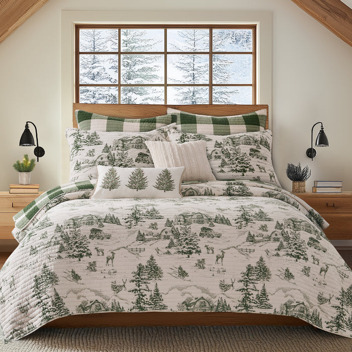 Levtex Home Winter Sleigh Ride Quilt Set Quilts