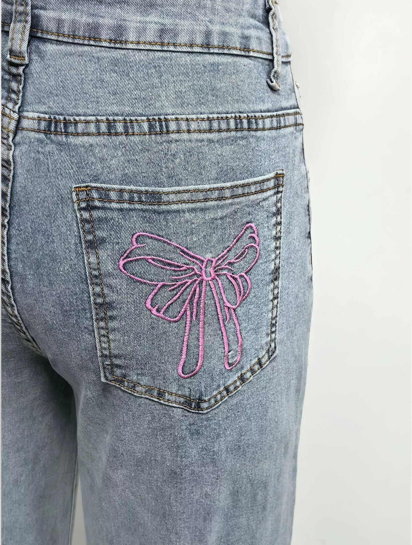 Hazel Blues® |  Wide Leg High Waist Jeans