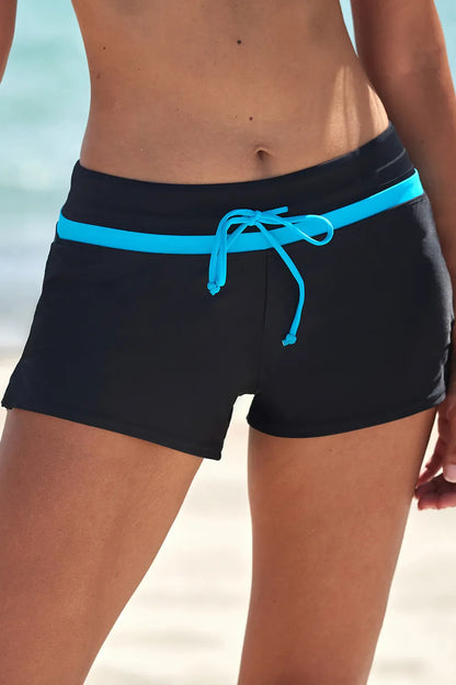 Hazel Blues® |  Drawstring Swim Shorts