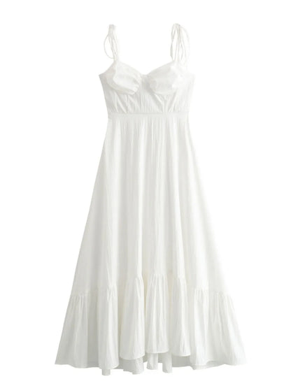Hazel Blues® | Sweetheart Neck Tiered Maxi Dress
