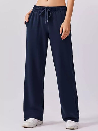 Hazel Blues® |  Relaxed Fit Quarter-Zip Top and Pants Set