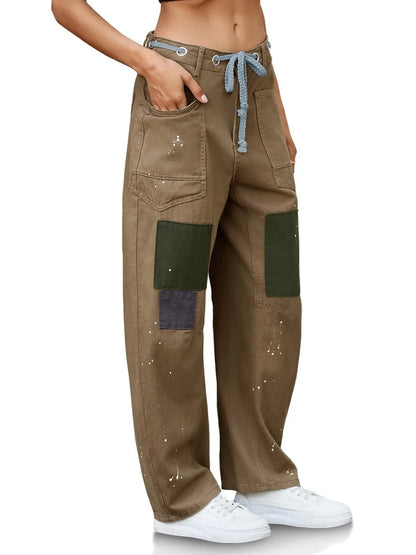 Hazel Blues® |  Washed Wide Leg Jeans
