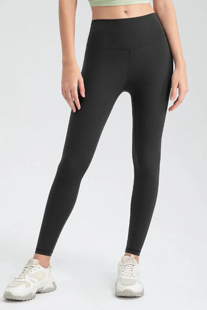 Hazel Blues® |  Wide Waistband Slim Fit Active Leggings