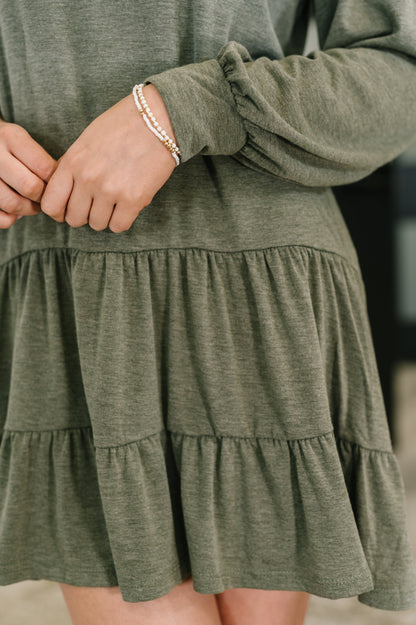 Hazel Blues® |  Autumn Breeze Long Sleeve Knit Dress