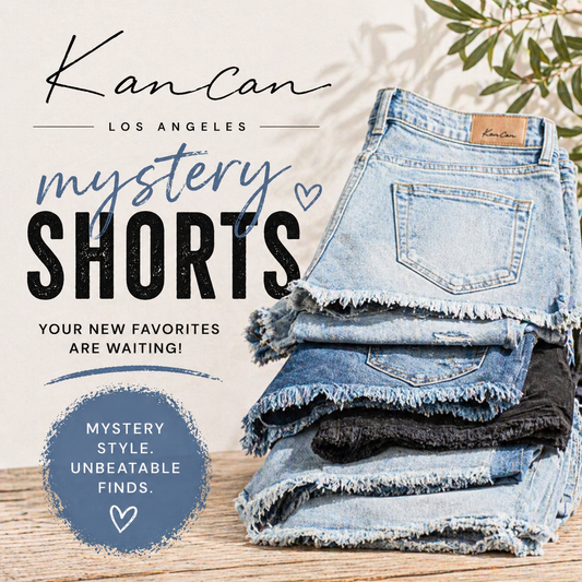 Hazel Blues® |  KANCAN MYSTERY SHORTS