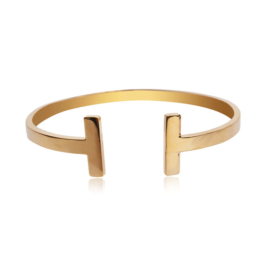 Cleo Gold Cuff Bracelet