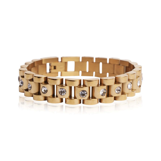 Colleen Gold Band Bracelet