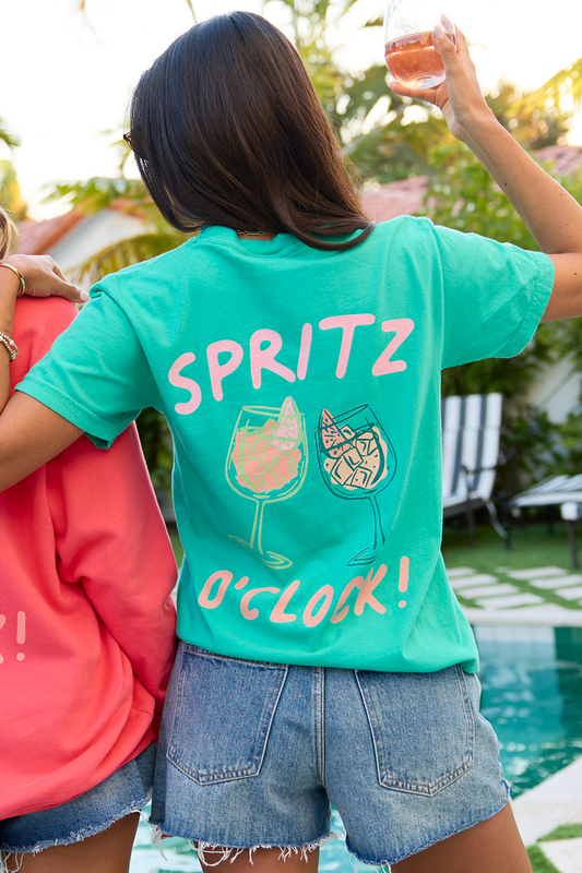 Cin Cin! Green Comfort Colors Graphic Tee