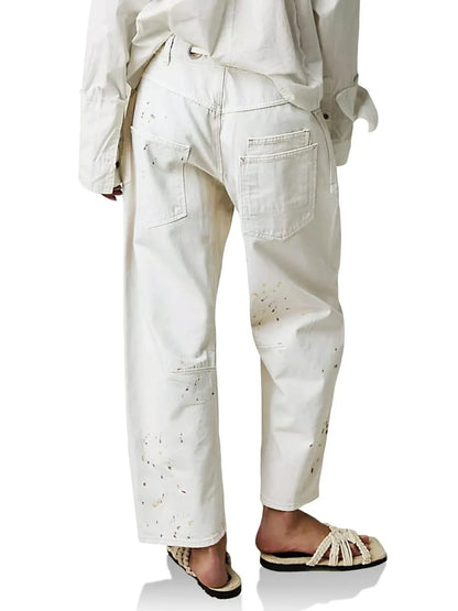 Hazel Blues® |  Washed Wide Leg Jeans
