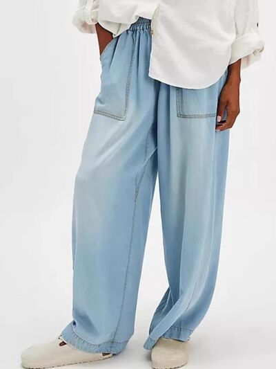Hazel Blues® |  Wide Leg Jeans