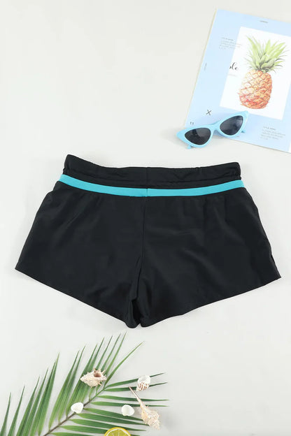 Hazel Blues® |  Drawstring Swim Shorts