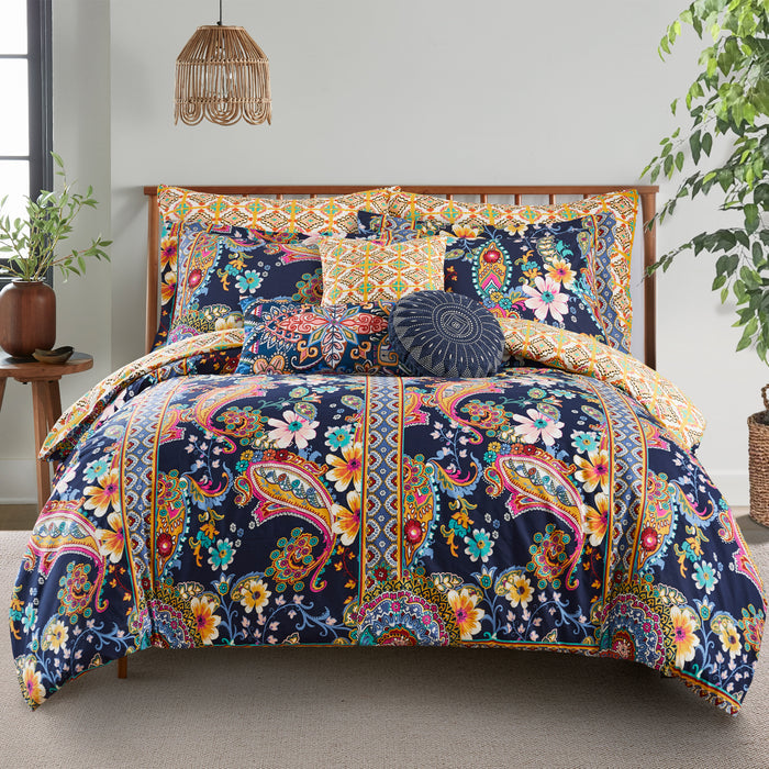 Levtex Home Bertelli Navy Comforter Set Comforters