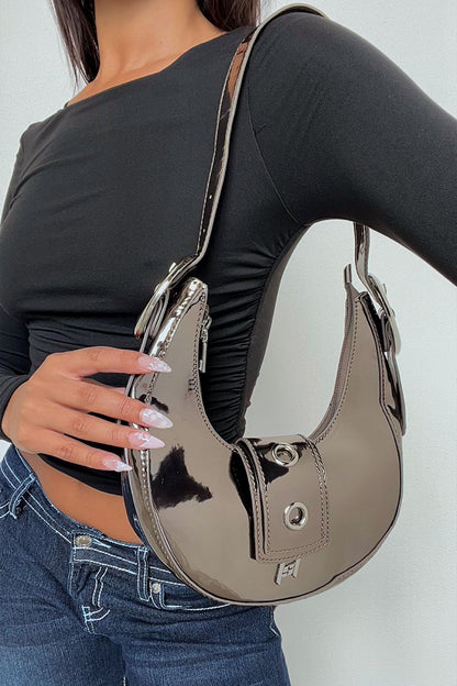 Blaze Shoulder Bag - Gunmetal