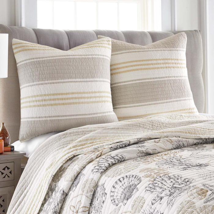 Levtex Home Caspian Sea Euro Sham 2pk Euro Shams