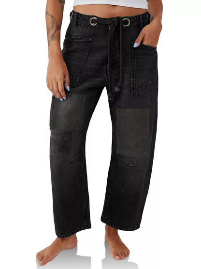 Hazel Blues® |  Washed Wide Leg Jeans