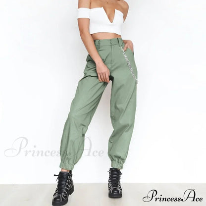 Chain Loose Streetwear Pants
