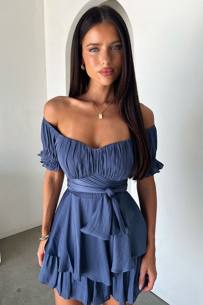 Ciera Playsuit - Navy