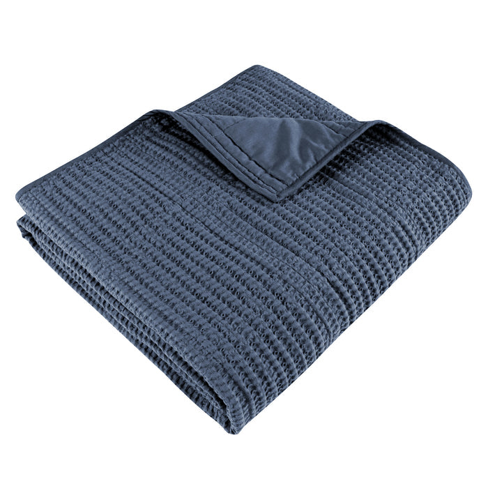Levtex Home Cloud Waffle Quilted Throw Throws