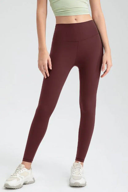 Hazel Blues® |  Wide Waistband Slim Fit Active Leggings