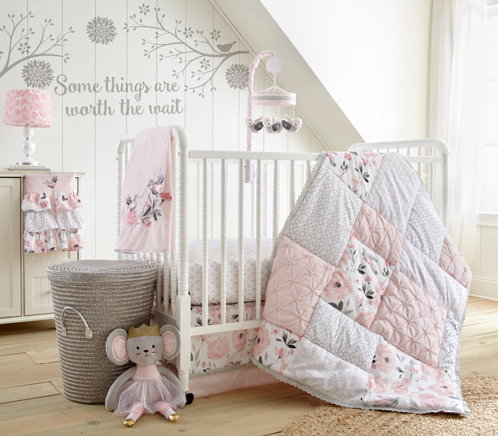 Levtex Home Elise Cotton Crib Fitted Sheet Crib Fitted Sheets