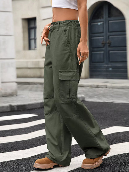 Hazel Blues® |  Relaxed Fit Cargo Jeans