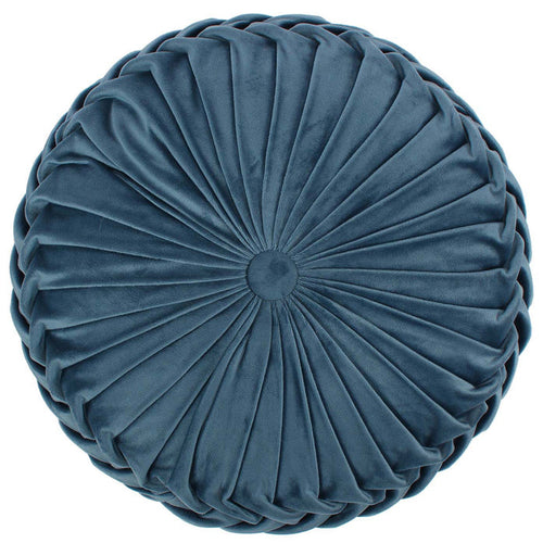 Levtex Home Kimpton Navy Velvet Round Pillow Decorative Pillows