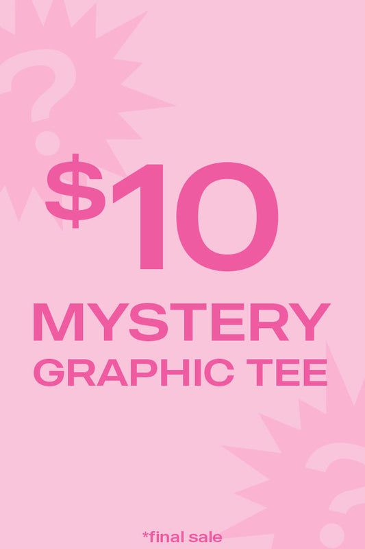 $10 Mystery Comfort Colors Graphic Tee FINAL SALE
