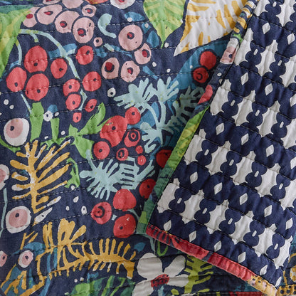 Levtex Home Night Garden Quilted Throw Throws