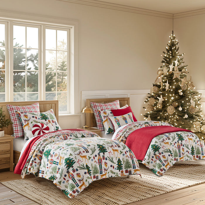 Levtex Home Nutcracker Quilt Set Quilts