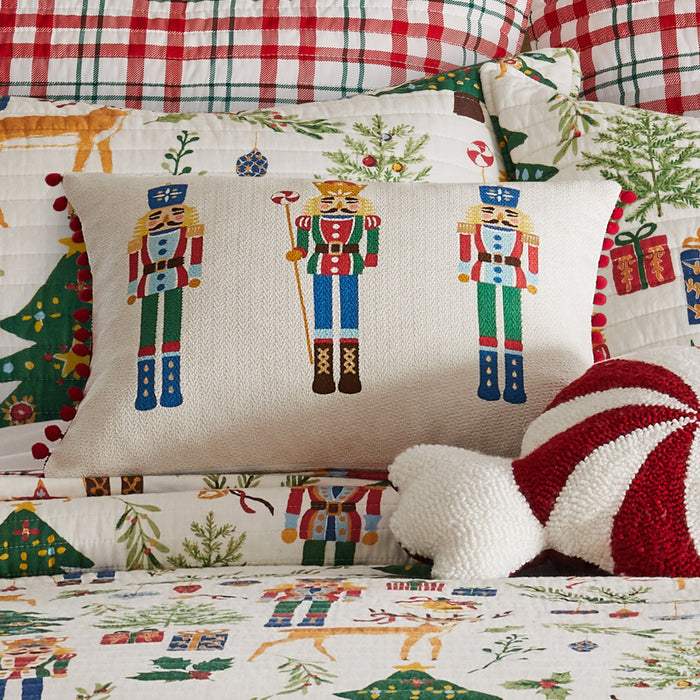 Levtex Home Nutcracker Trio Pillow Decorative Pillows