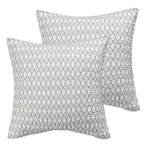 Tamsin Grey Euro Shams Set of 2