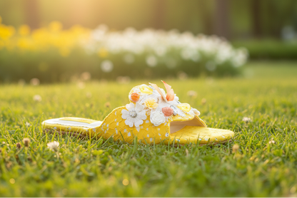 Yellow | Fancy Slippers For Women