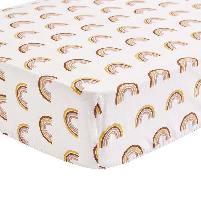 Levtex Home Zuma Rainbow Cotton Crib Fitted Sheet Crib Fitted Sheets